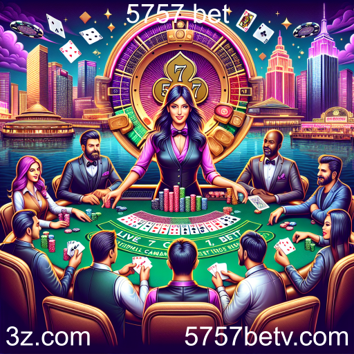 Descubra a Experiência dos Jogos Ao Vivo no 5757 Bet